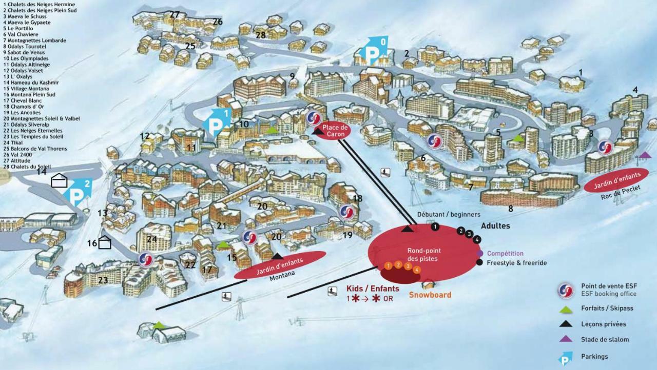 Chez Carole Et Arnaud Apartment Val Thorens Exterior photo